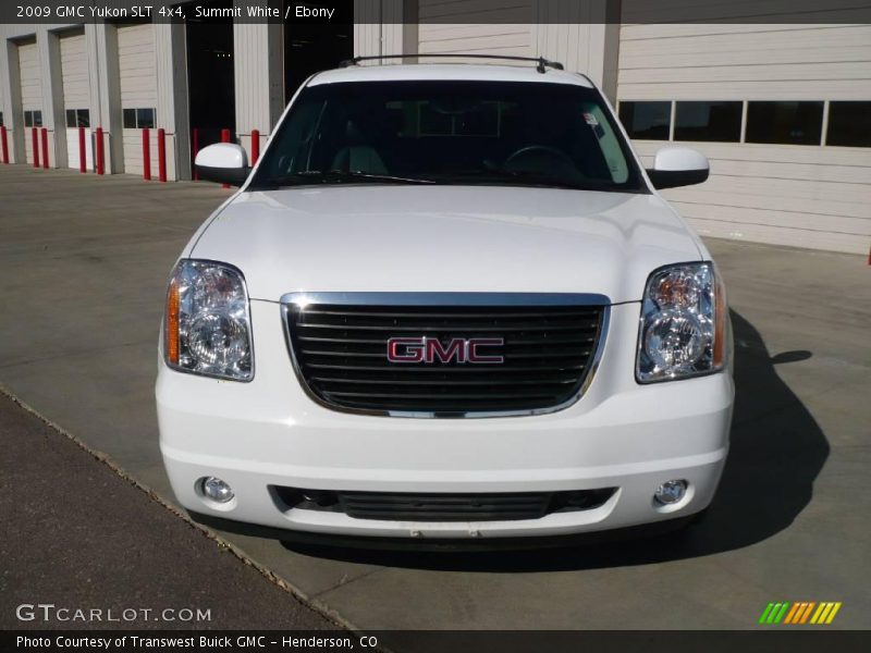 Summit White / Ebony 2009 GMC Yukon SLT 4x4