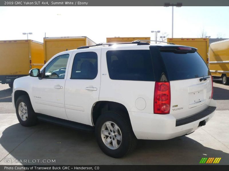 Summit White / Ebony 2009 GMC Yukon SLT 4x4