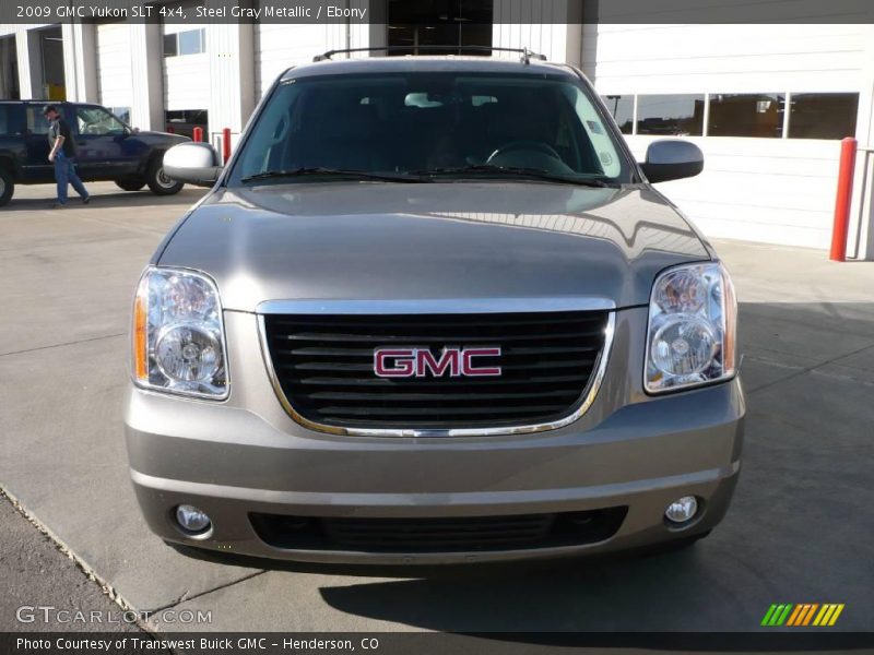 Steel Gray Metallic / Ebony 2009 GMC Yukon SLT 4x4