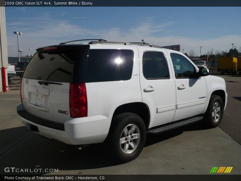 Summit White / Ebony 2009 GMC Yukon SLT 4x4