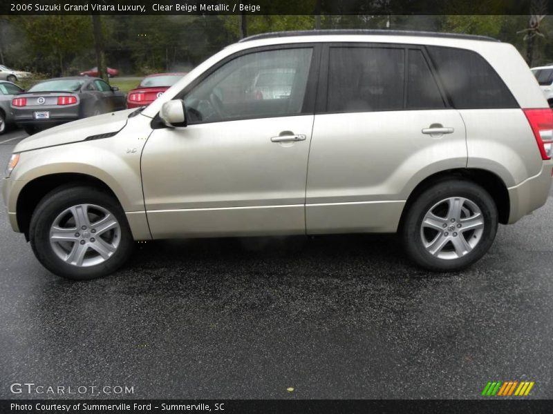 Clear Beige Metallic / Beige 2006 Suzuki Grand Vitara Luxury