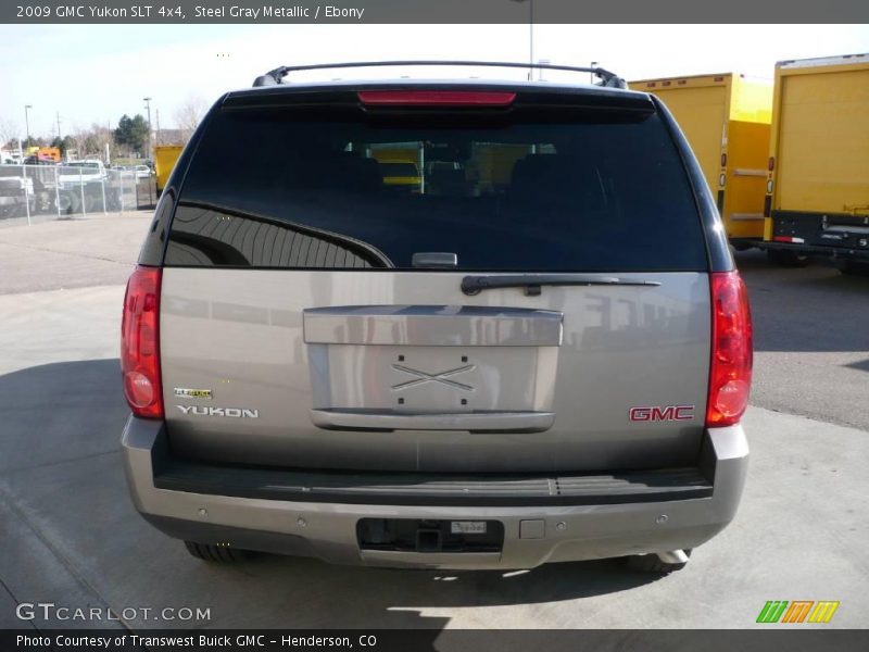 Steel Gray Metallic / Ebony 2009 GMC Yukon SLT 4x4
