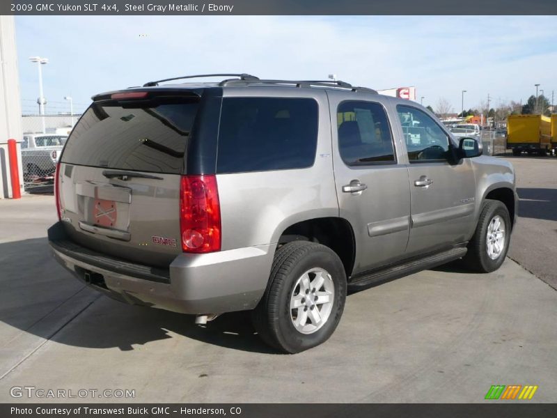 Steel Gray Metallic / Ebony 2009 GMC Yukon SLT 4x4