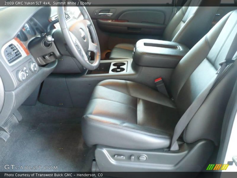 Summit White / Ebony 2009 GMC Yukon SLT 4x4