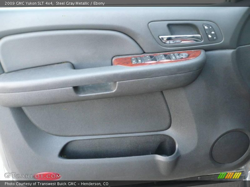 Steel Gray Metallic / Ebony 2009 GMC Yukon SLT 4x4
