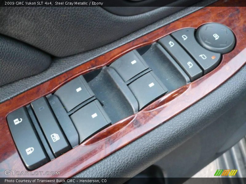 Steel Gray Metallic / Ebony 2009 GMC Yukon SLT 4x4