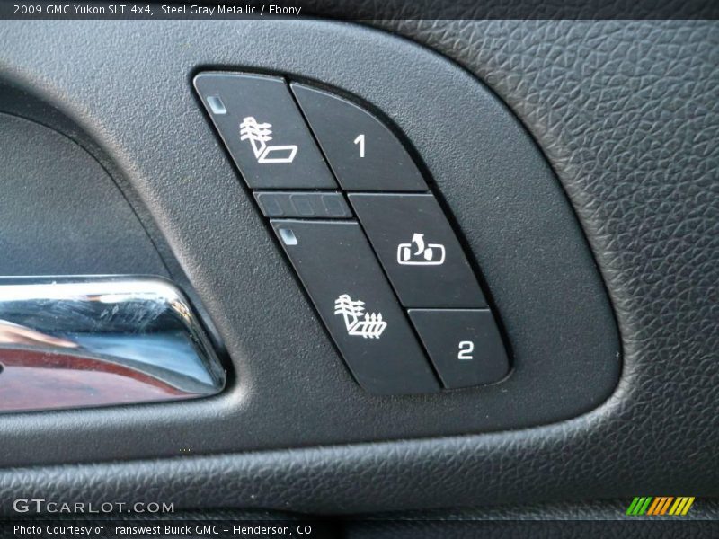 Steel Gray Metallic / Ebony 2009 GMC Yukon SLT 4x4