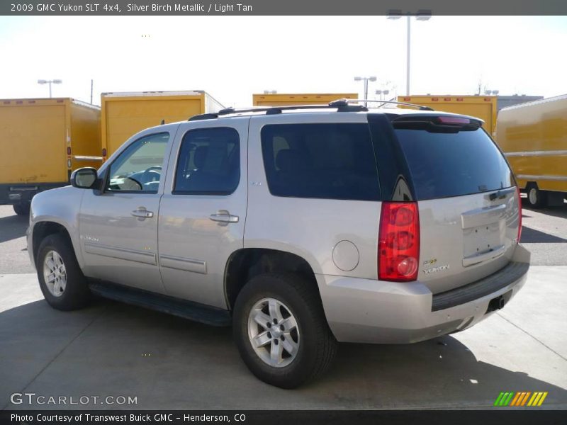 Silver Birch Metallic / Light Tan 2009 GMC Yukon SLT 4x4