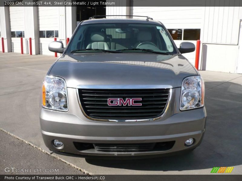 Steel Gray Metallic / Light Titanium 2009 GMC Yukon SLT 4x4