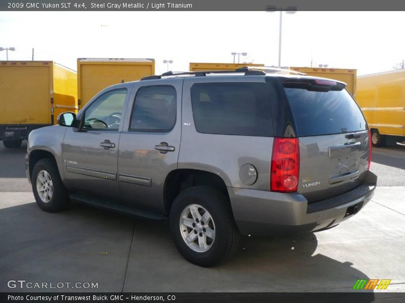 Steel Gray Metallic / Light Titanium 2009 GMC Yukon SLT 4x4