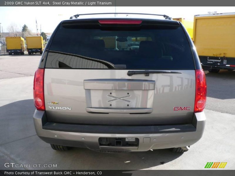 Steel Gray Metallic / Light Titanium 2009 GMC Yukon SLT 4x4