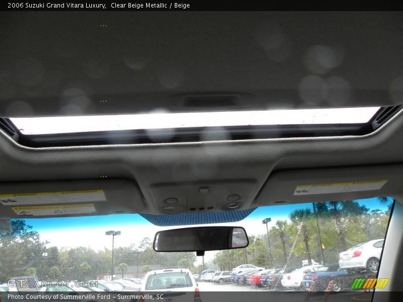 Clear Beige Metallic / Beige 2006 Suzuki Grand Vitara Luxury