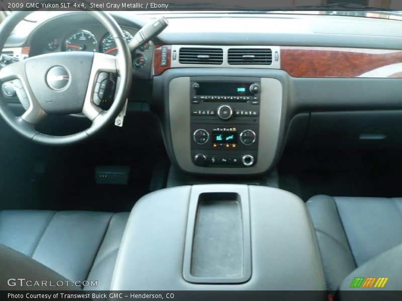 Steel Gray Metallic / Ebony 2009 GMC Yukon SLT 4x4