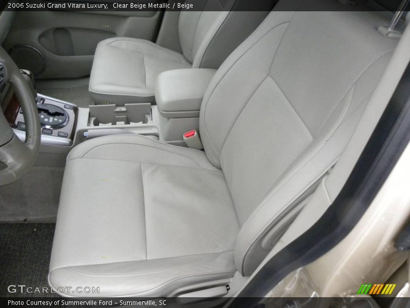 Clear Beige Metallic / Beige 2006 Suzuki Grand Vitara Luxury