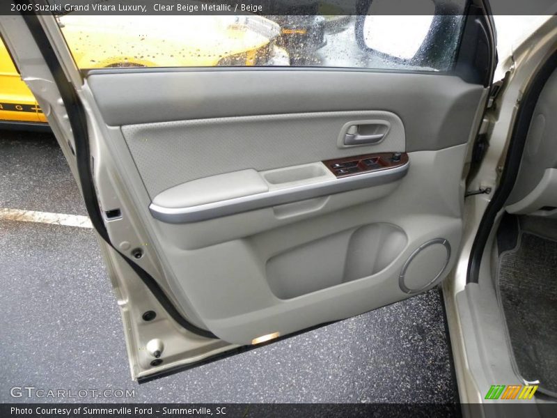 Clear Beige Metallic / Beige 2006 Suzuki Grand Vitara Luxury