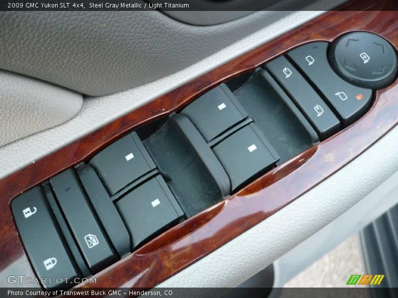 Steel Gray Metallic / Light Titanium 2009 GMC Yukon SLT 4x4