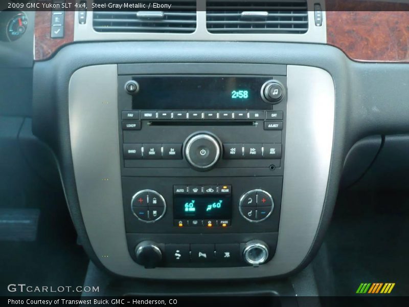 Steel Gray Metallic / Ebony 2009 GMC Yukon SLT 4x4