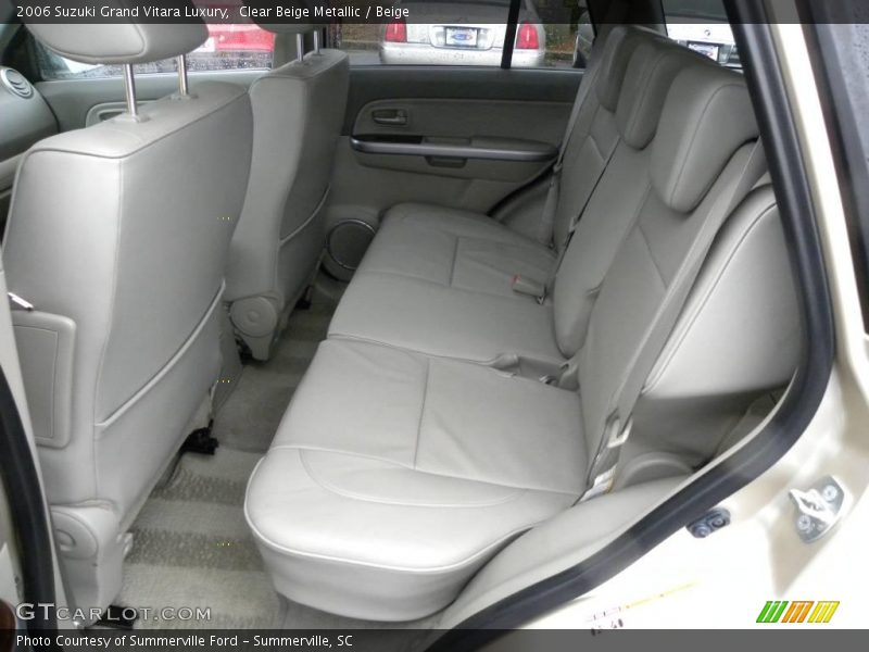 Clear Beige Metallic / Beige 2006 Suzuki Grand Vitara Luxury