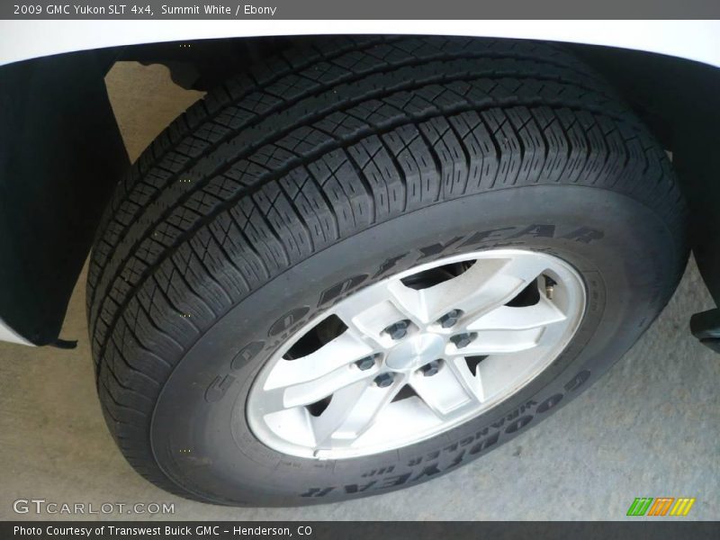 Summit White / Ebony 2009 GMC Yukon SLT 4x4