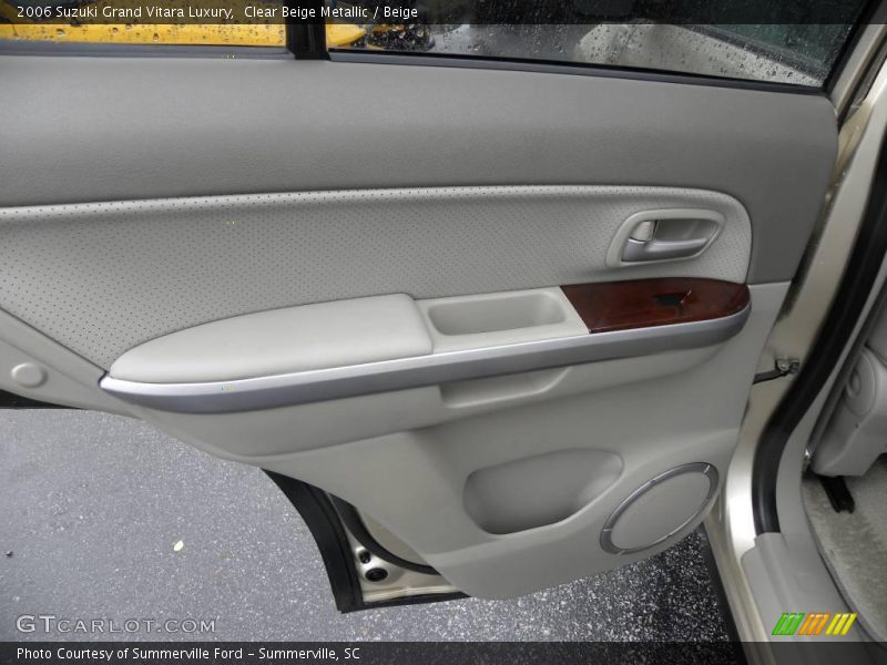 Clear Beige Metallic / Beige 2006 Suzuki Grand Vitara Luxury