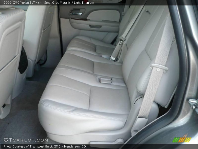 Steel Gray Metallic / Light Titanium 2009 GMC Yukon SLT 4x4