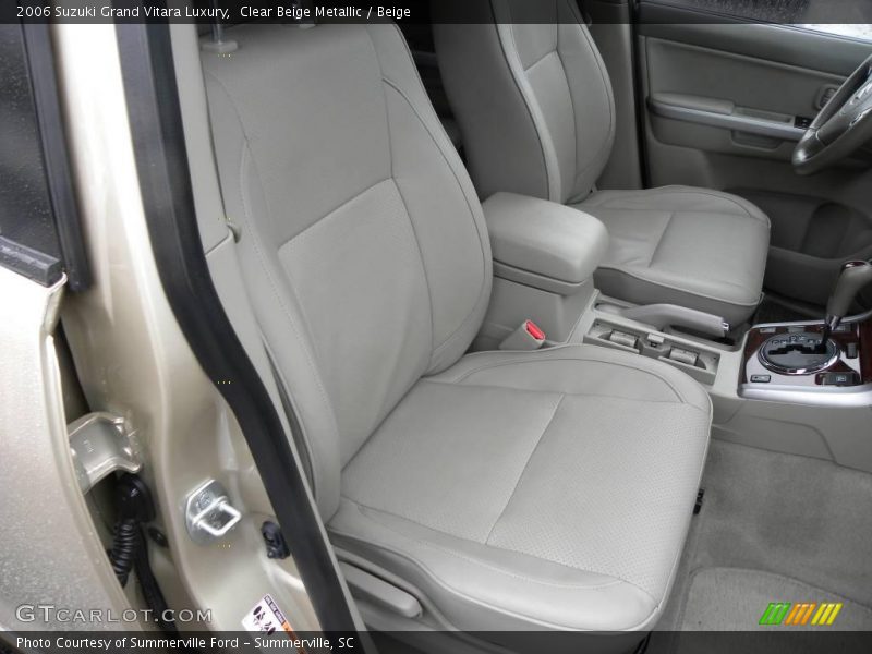 Clear Beige Metallic / Beige 2006 Suzuki Grand Vitara Luxury