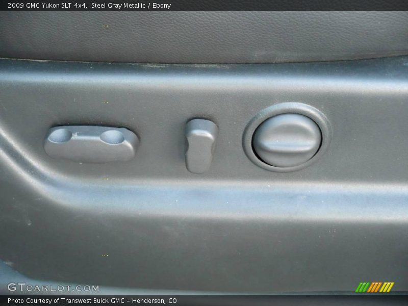 Steel Gray Metallic / Ebony 2009 GMC Yukon SLT 4x4