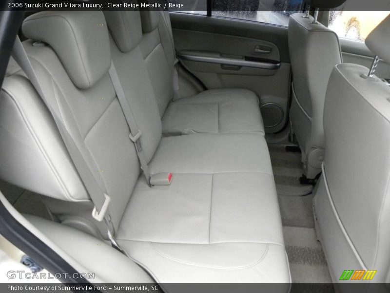 Clear Beige Metallic / Beige 2006 Suzuki Grand Vitara Luxury