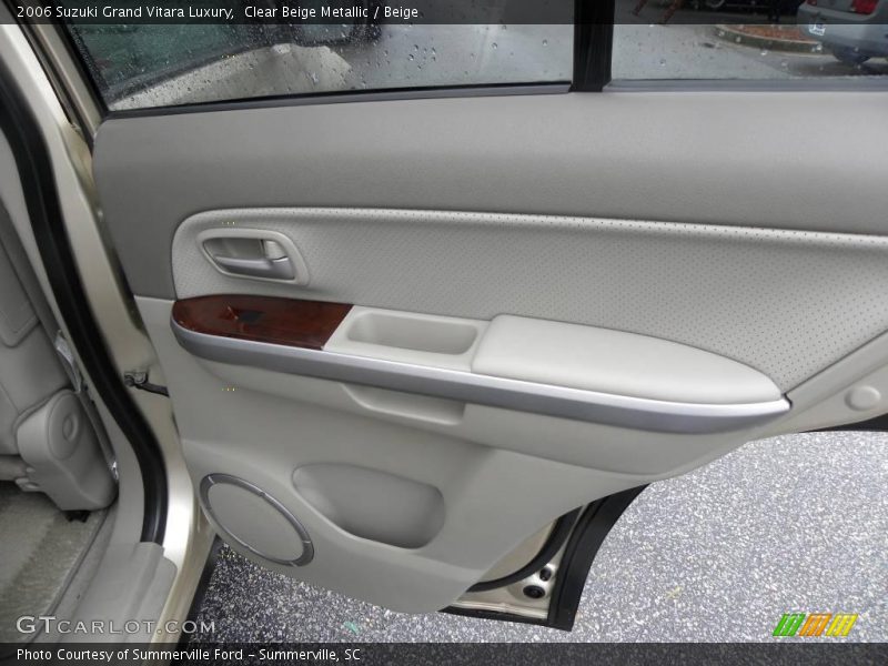 Clear Beige Metallic / Beige 2006 Suzuki Grand Vitara Luxury