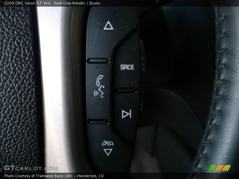 Steel Gray Metallic / Ebony 2009 GMC Yukon SLT 4x4