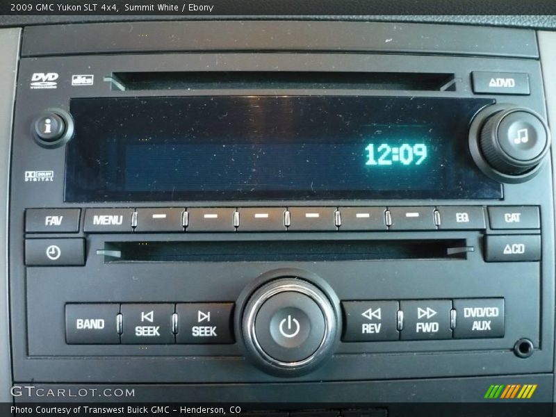 Summit White / Ebony 2009 GMC Yukon SLT 4x4