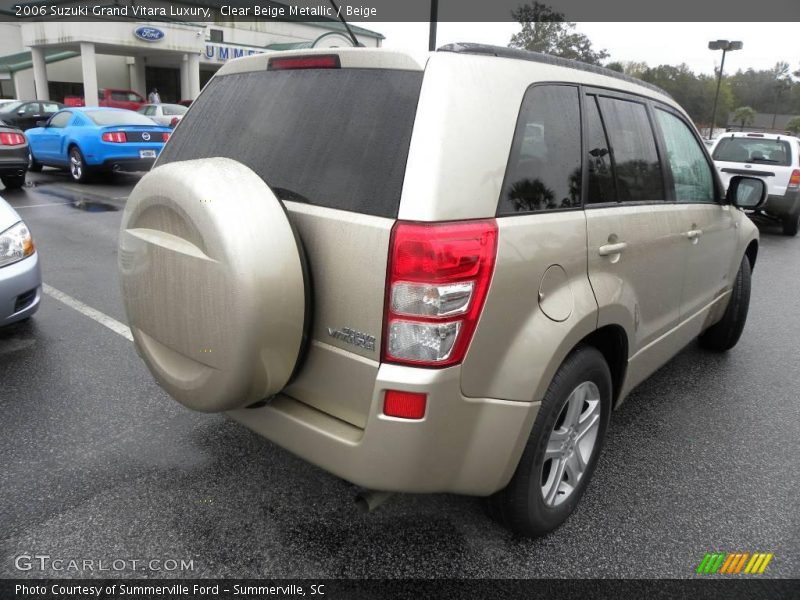 Clear Beige Metallic / Beige 2006 Suzuki Grand Vitara Luxury