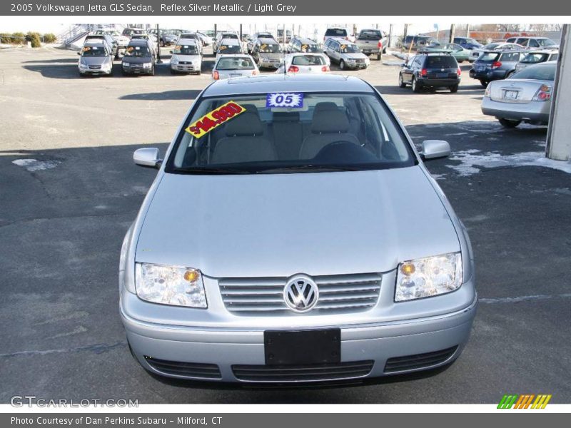 Reflex Silver Metallic / Light Grey 2005 Volkswagen Jetta GLS Sedan