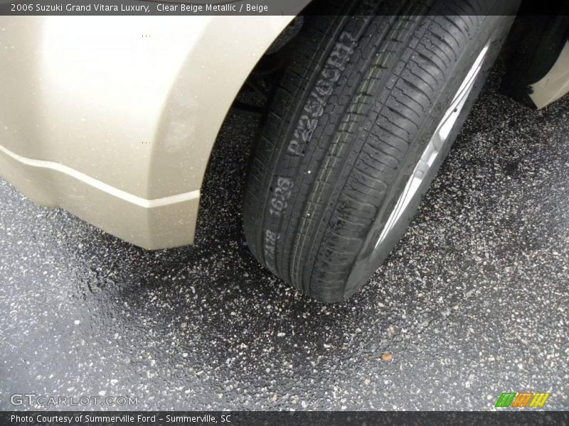 Clear Beige Metallic / Beige 2006 Suzuki Grand Vitara Luxury