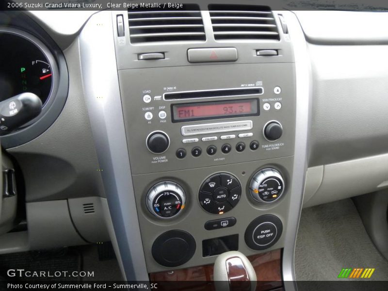Clear Beige Metallic / Beige 2006 Suzuki Grand Vitara Luxury