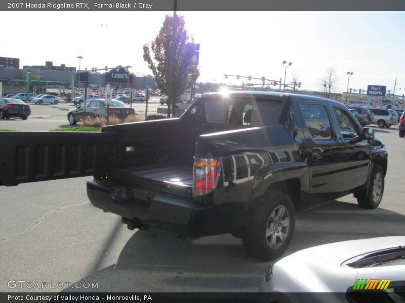 Formal Black / Gray 2007 Honda Ridgeline RTX