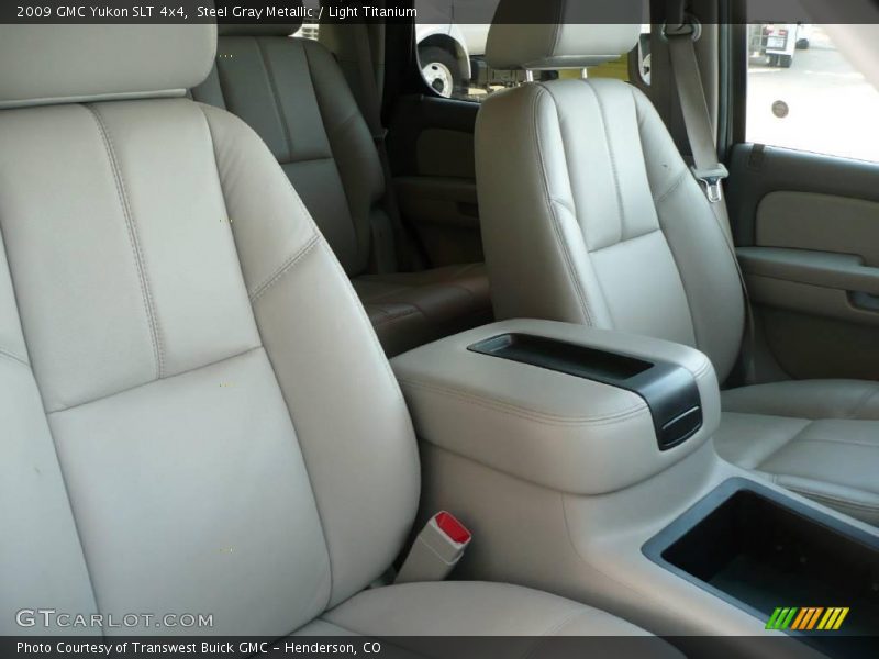 Steel Gray Metallic / Light Titanium 2009 GMC Yukon SLT 4x4