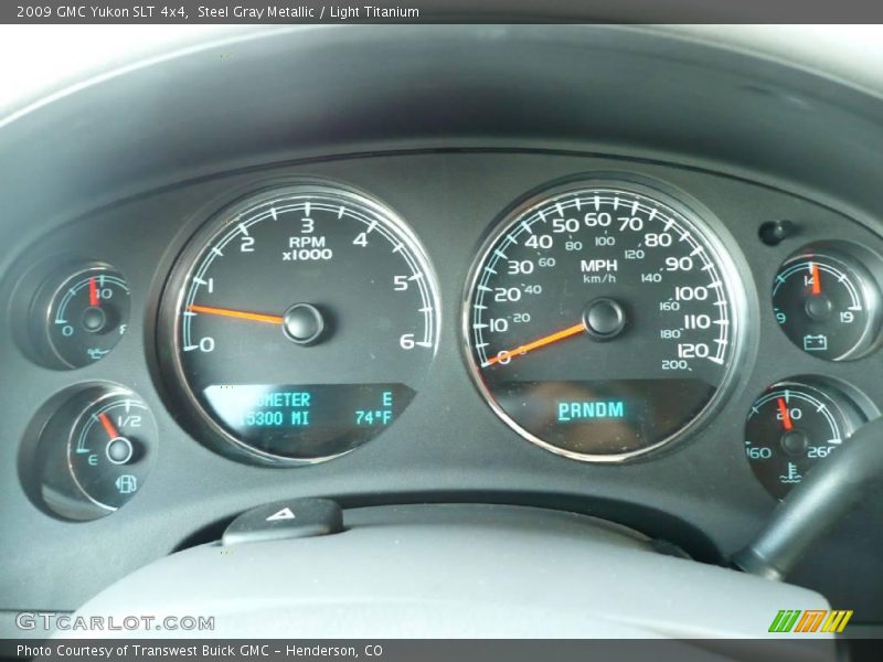 Steel Gray Metallic / Light Titanium 2009 GMC Yukon SLT 4x4