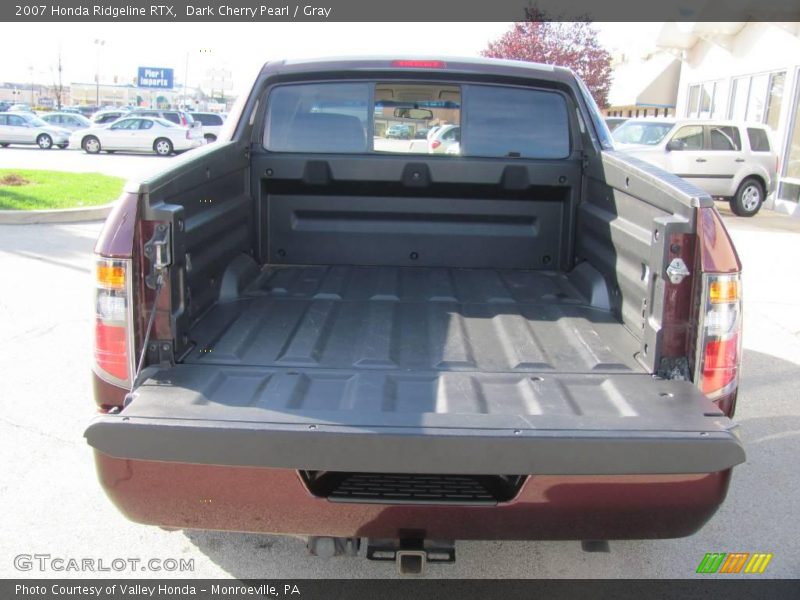 Dark Cherry Pearl / Gray 2007 Honda Ridgeline RTX