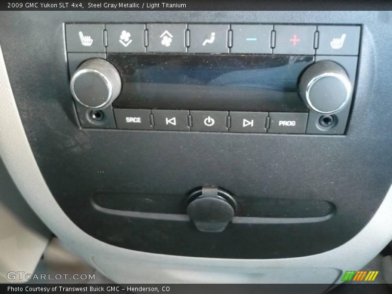 Steel Gray Metallic / Light Titanium 2009 GMC Yukon SLT 4x4
