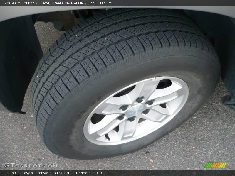 Steel Gray Metallic / Light Titanium 2009 GMC Yukon SLT 4x4