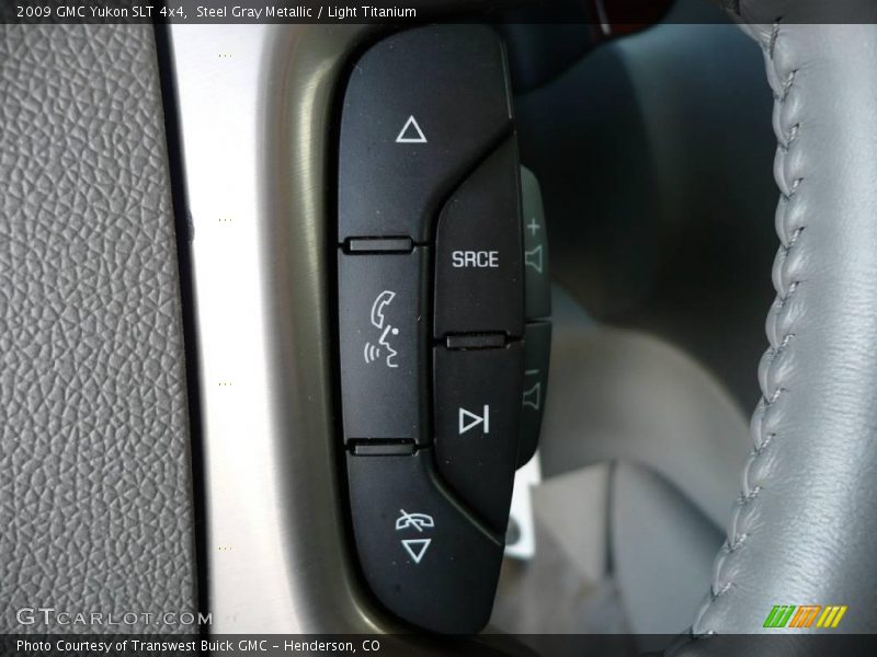 Steel Gray Metallic / Light Titanium 2009 GMC Yukon SLT 4x4