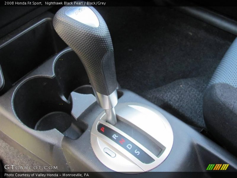 Nighthawk Black Pearl / Black/Grey 2008 Honda Fit Sport