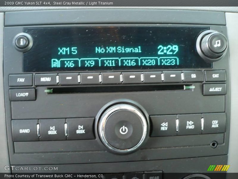 Steel Gray Metallic / Light Titanium 2009 GMC Yukon SLT 4x4