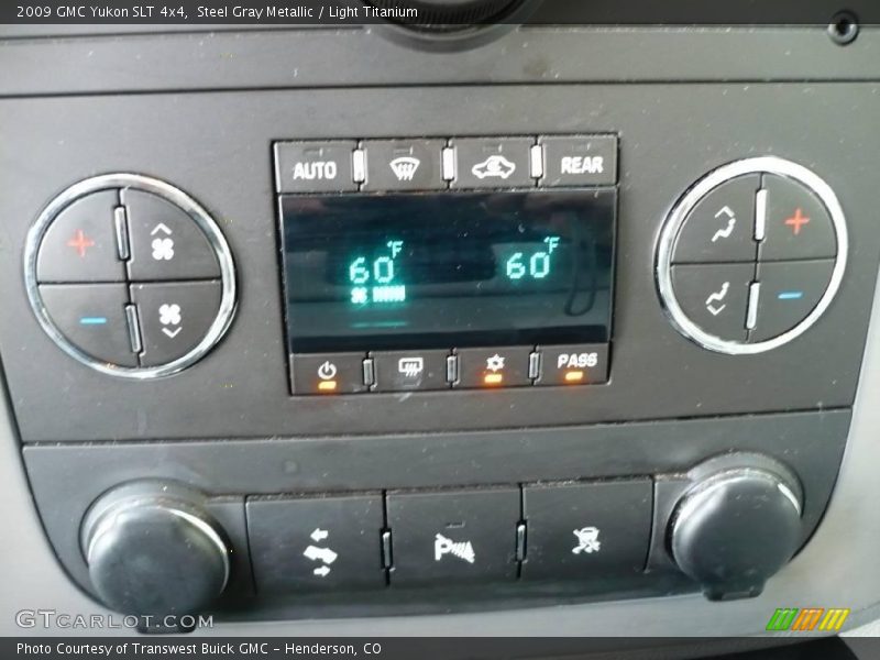 Steel Gray Metallic / Light Titanium 2009 GMC Yukon SLT 4x4
