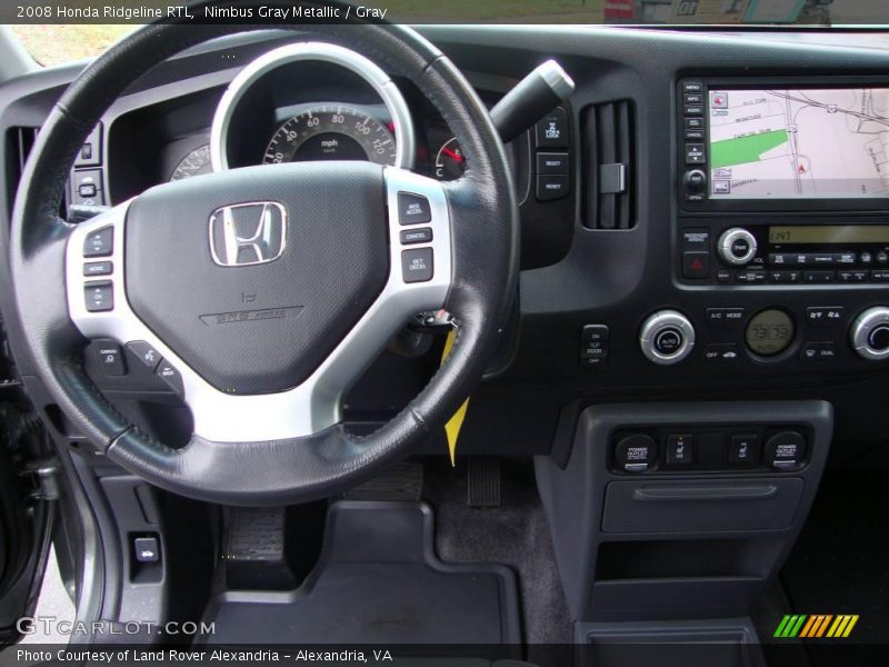 Nimbus Gray Metallic / Gray 2008 Honda Ridgeline RTL