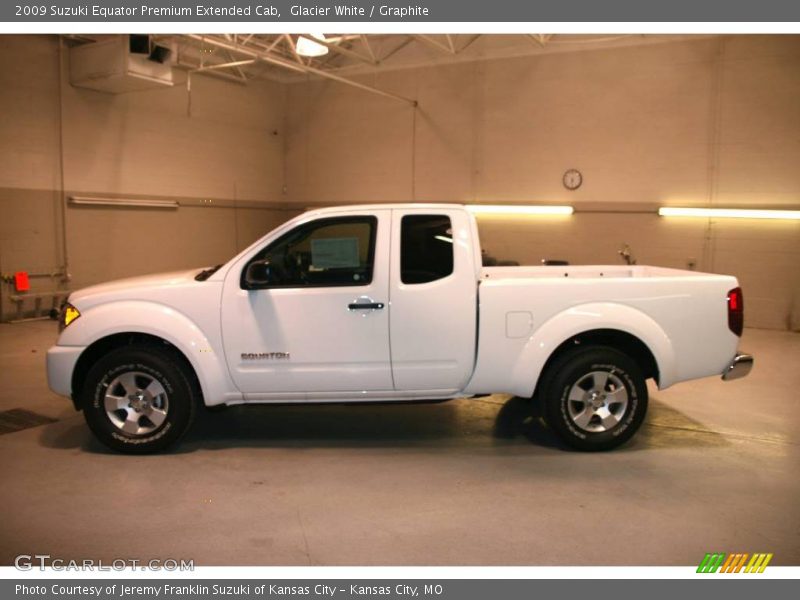 Glacier White / Graphite 2009 Suzuki Equator Premium Extended Cab