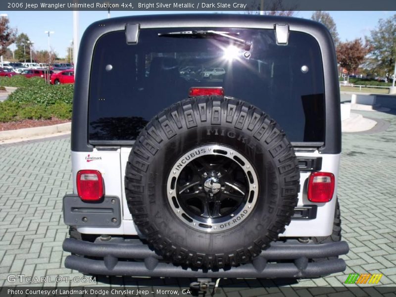 Bright Silver Metallic / Dark Slate Gray 2006 Jeep Wrangler Unlimited Rubicon 4x4