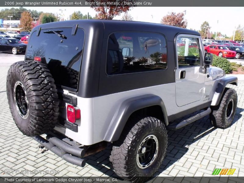 Bright Silver Metallic / Dark Slate Gray 2006 Jeep Wrangler Unlimited Rubicon 4x4