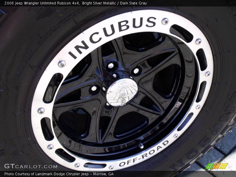 Bright Silver Metallic / Dark Slate Gray 2006 Jeep Wrangler Unlimited Rubicon 4x4